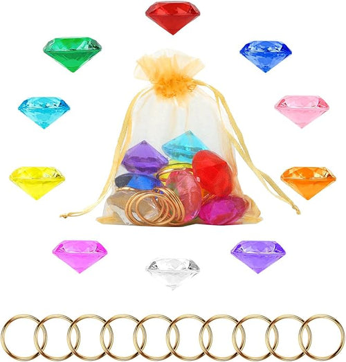 Chaos Emeralds and Rings Set